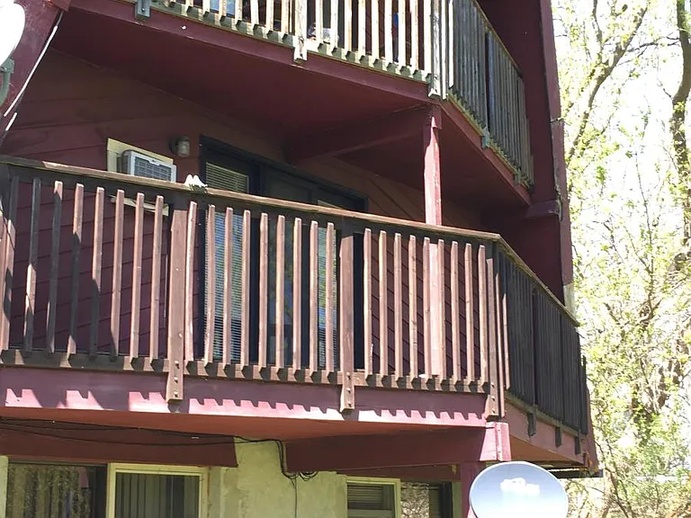 Rear deck