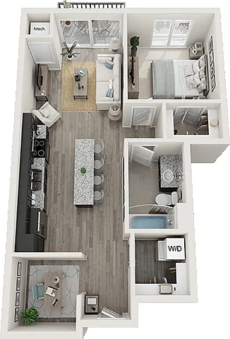 Floor plan Plan i
