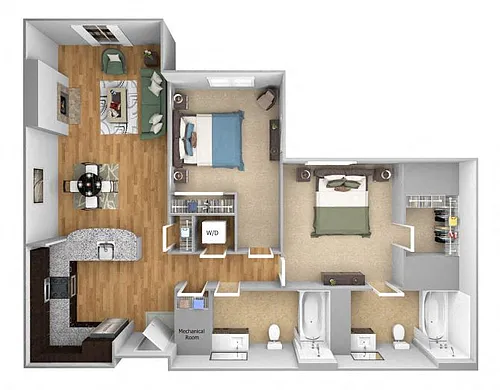 Floor plan B4