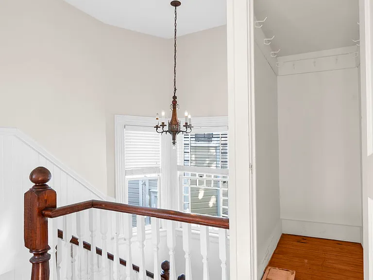 Storage Closet on Second Floor Outside Full Bath for Two Bedrooms