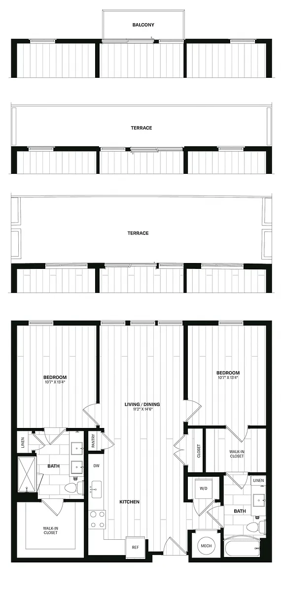 Floor plan B6