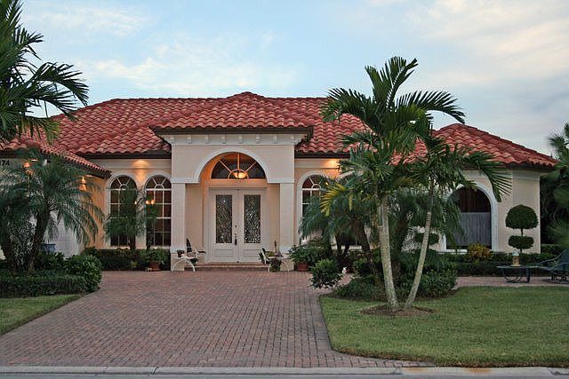 Elegant driveway