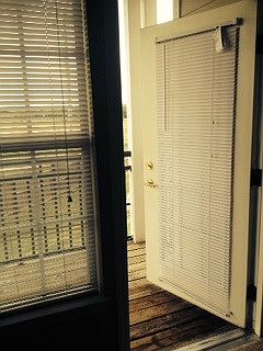 Private patio area