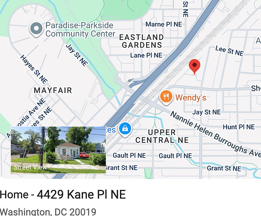 single family house in a quit street