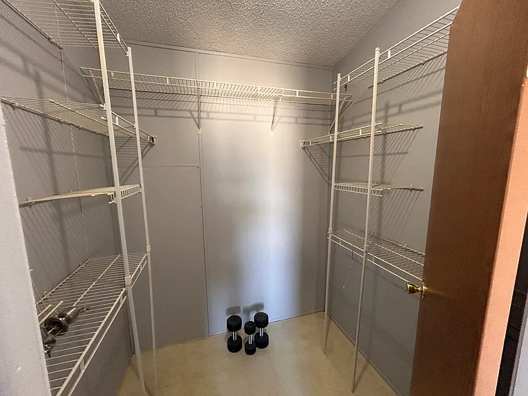 Large master closet