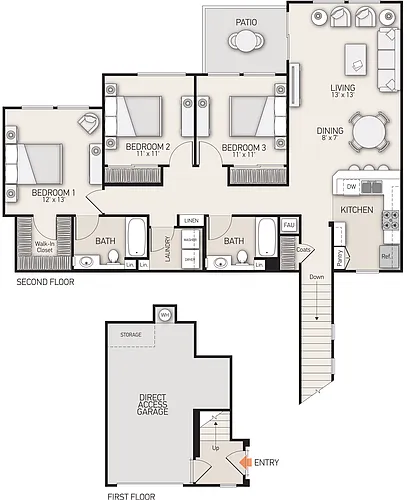 Floor plan Plan 25