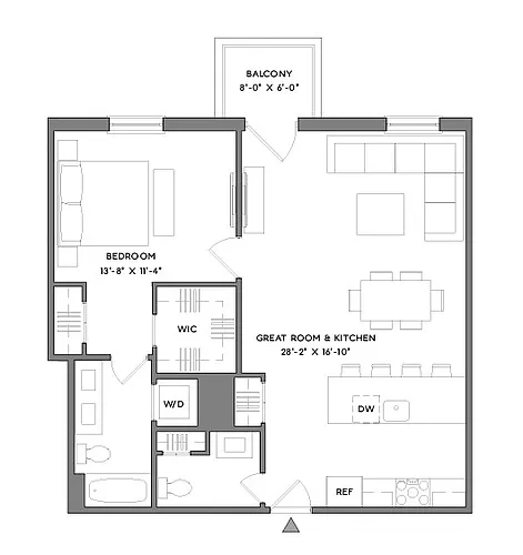 Floor plan A08