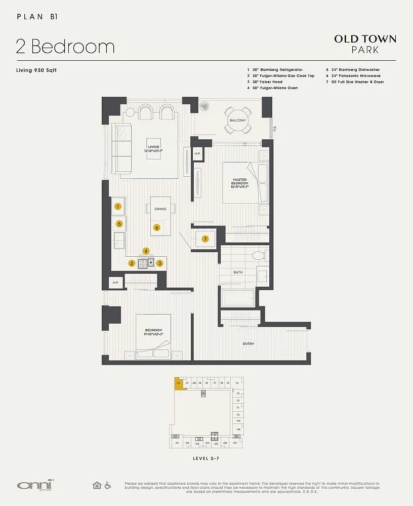 Floor plan Plan B1