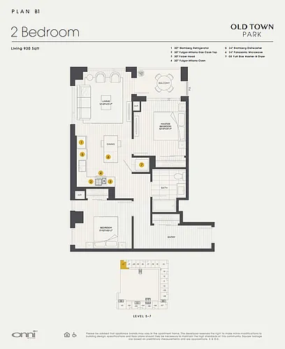 Floor plan Plan B1