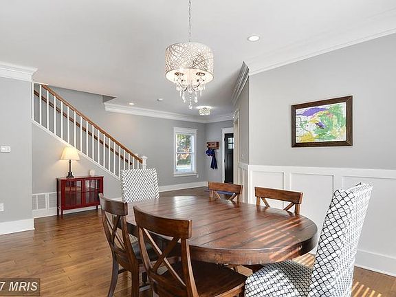 Formal dining room, open yet structured