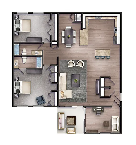 Floor plan Penthouse