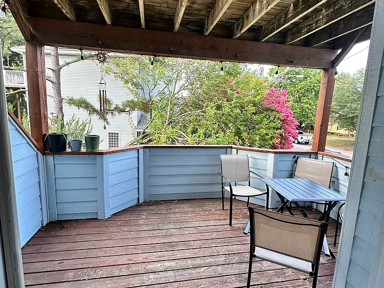 Second Floor Balcony