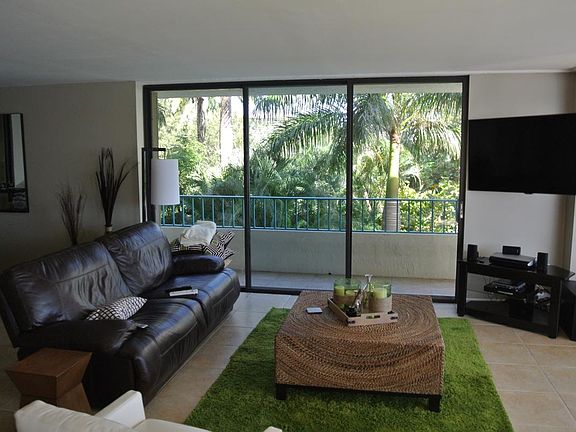 Living room by patio