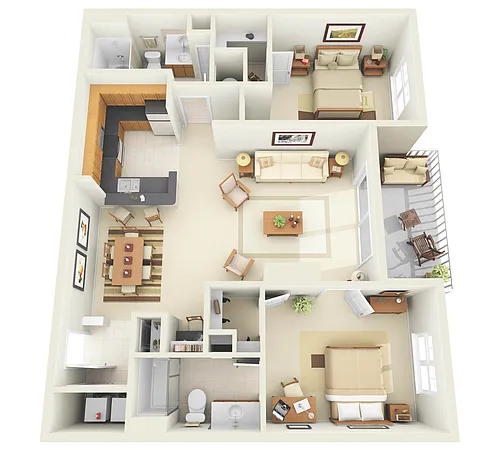 Floor plan B1