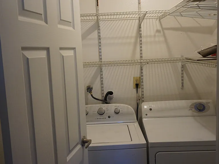 Full size laundry room,