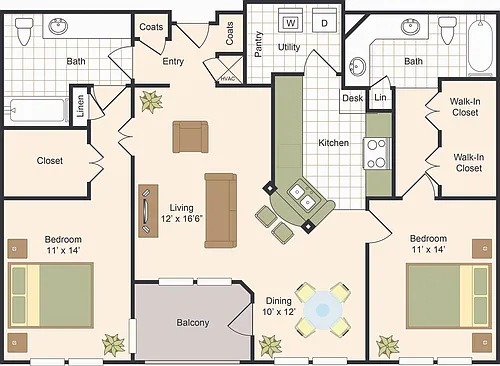 Floor plan D