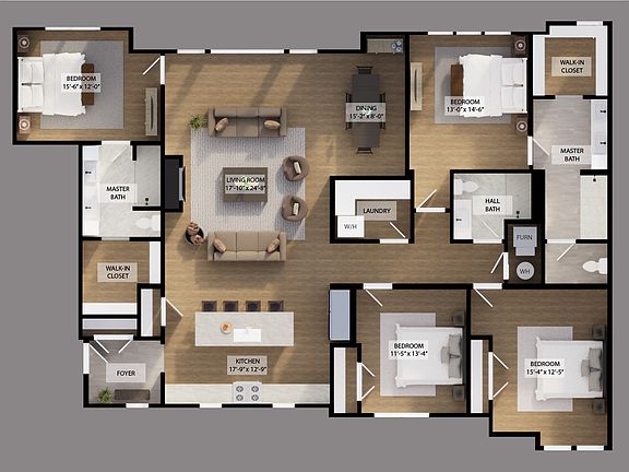 3rd image of 5405 Chimra Rd #502