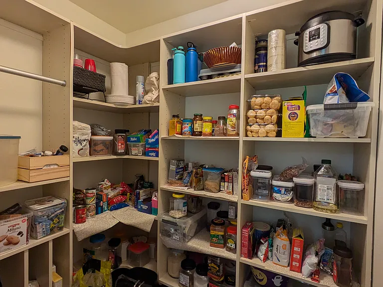 Walk-in pantry