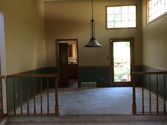 Dining room from the living room