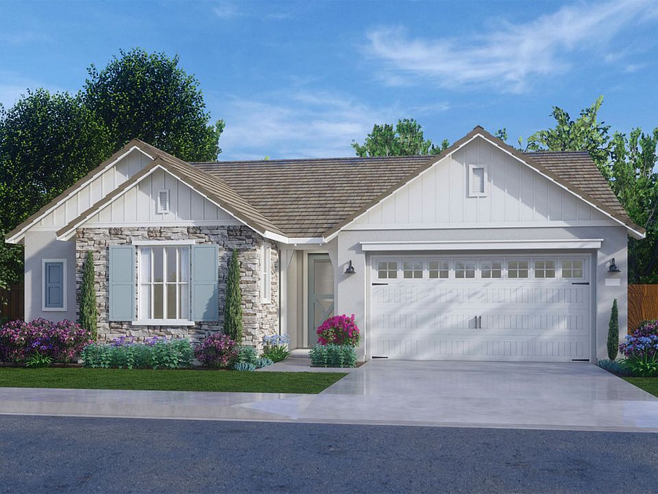 Farmhouse w Stone Accents