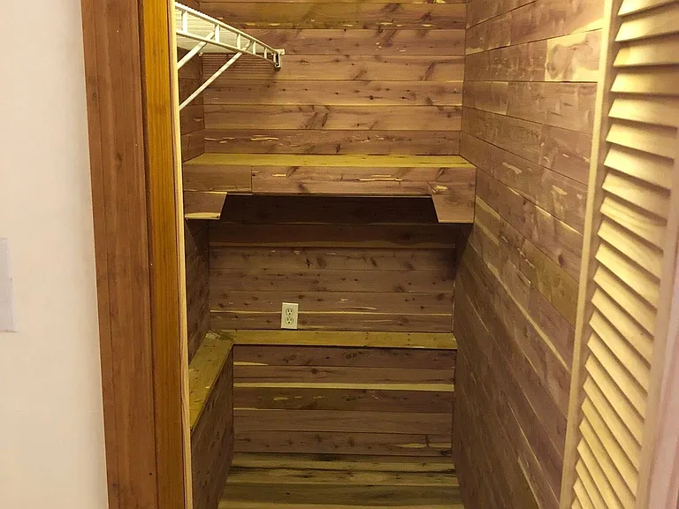 Cedar lined custom closets