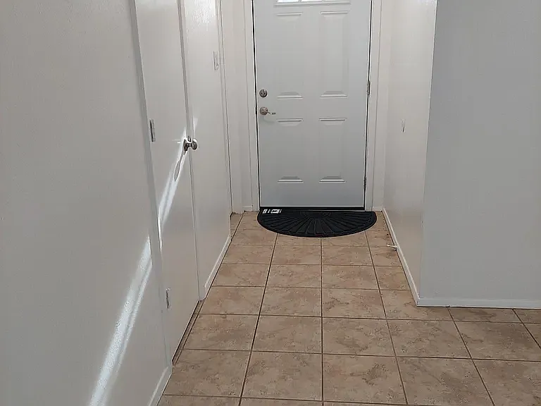Front door from inside