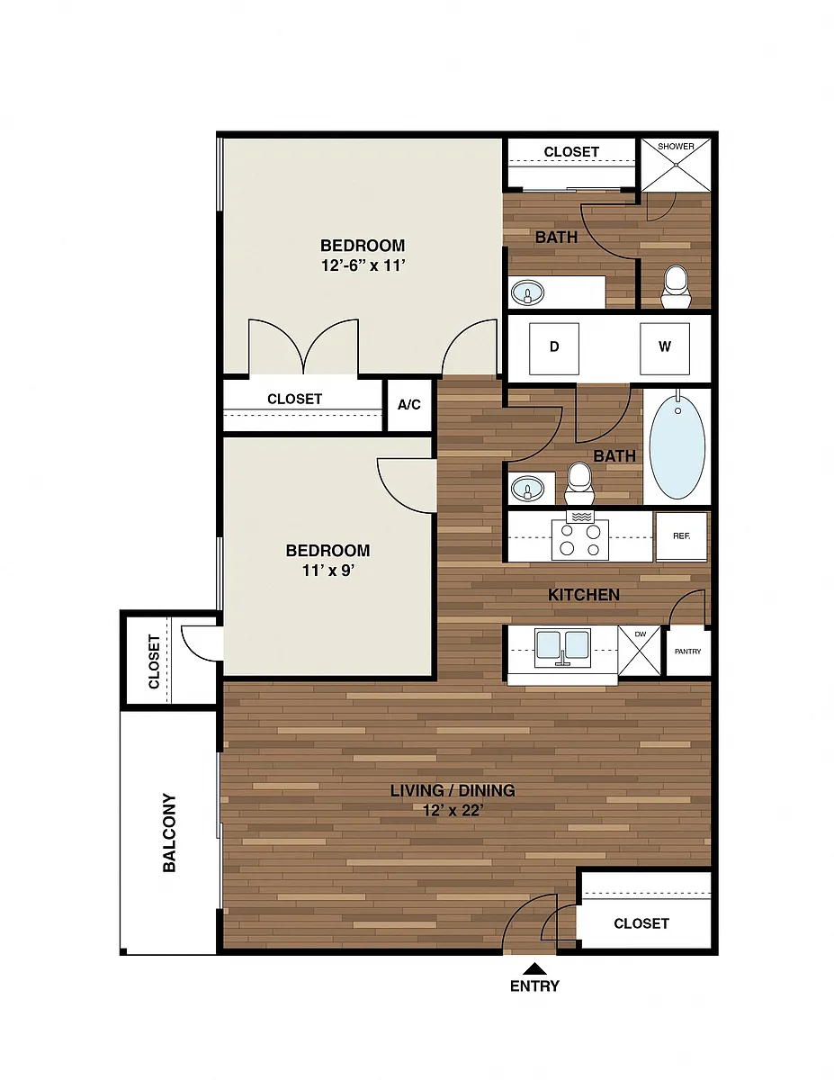 Floor plan B2