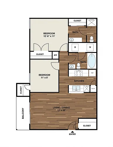 Floor plan B2