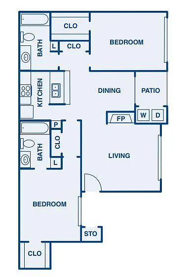 Floor plan B1