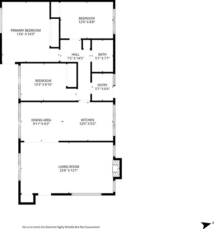 3 bed, 1500 sqft, $3,400 — Photo 2