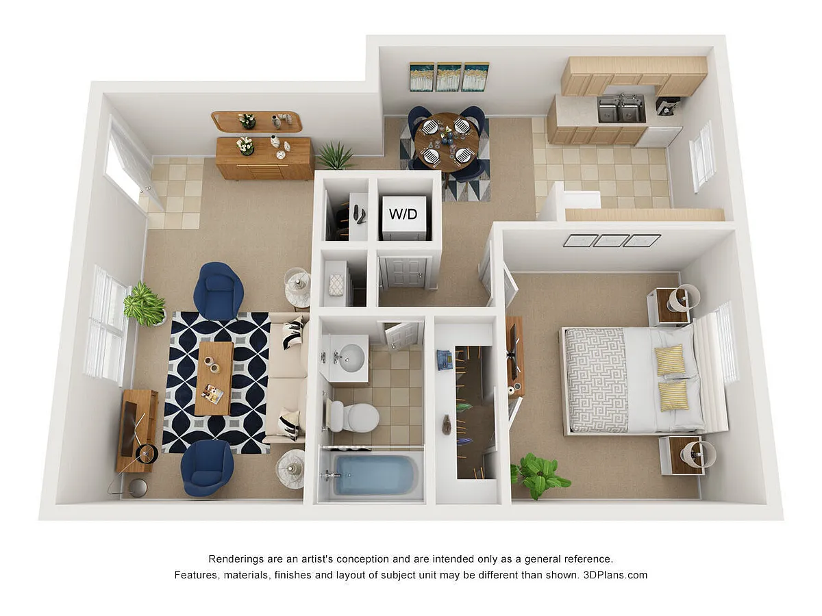 Floor plan The Captain