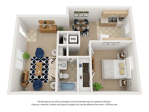 Floor plan The Captain