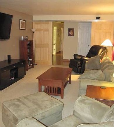 Family Room with Partitio
