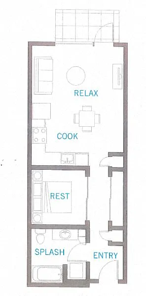 Floor plan A91