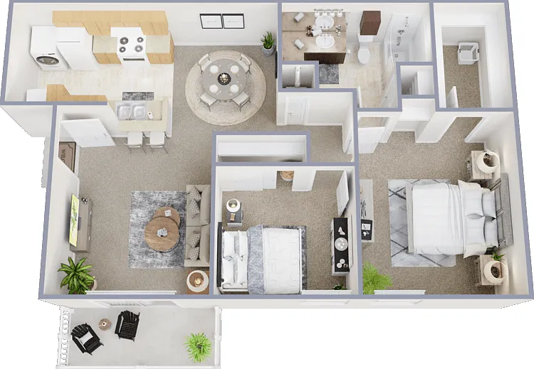 B1 Floorplan Diagram