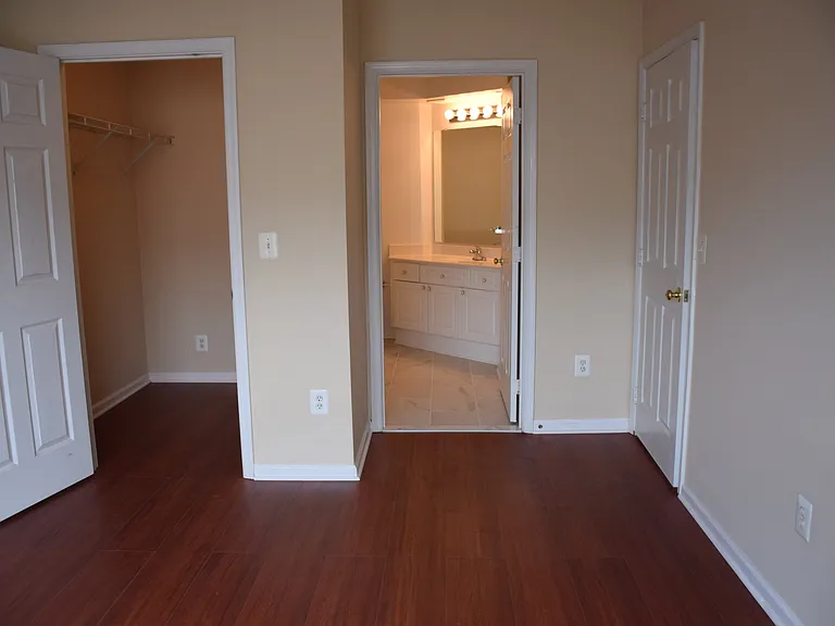 Master bedroom (bathroom/closet view)