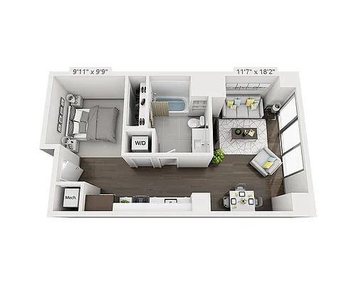 Floor plan E1B