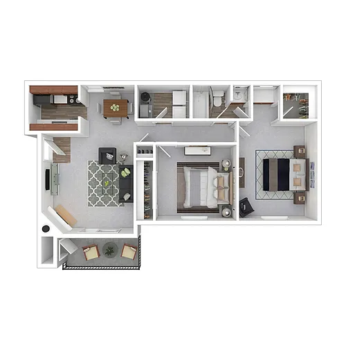 Floor plan King Suite