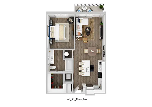 Floor plan A1
