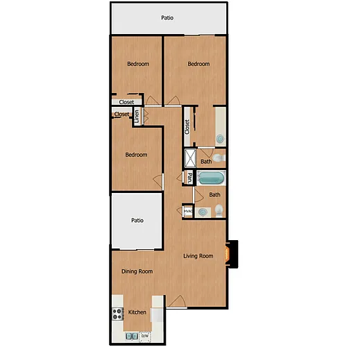 Floor plan Plan 3