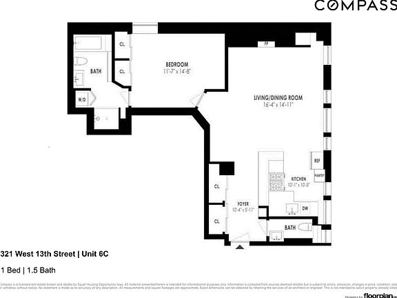 2nd image of 321 W 13th St APT 6C