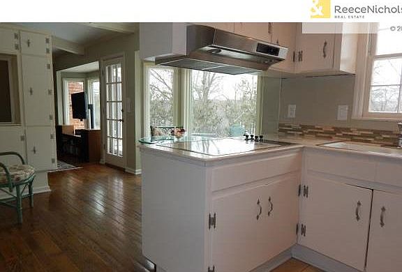 Kitchen to family room view.