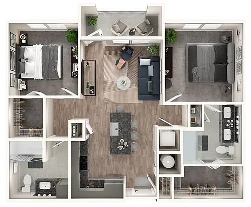 Floor plan B1
