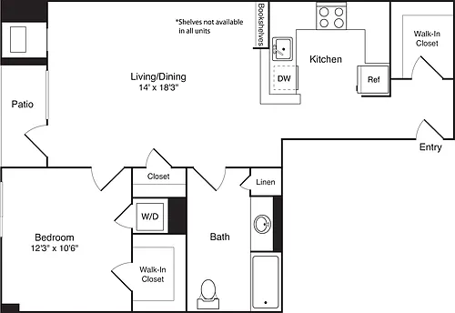 Floor plan A1a