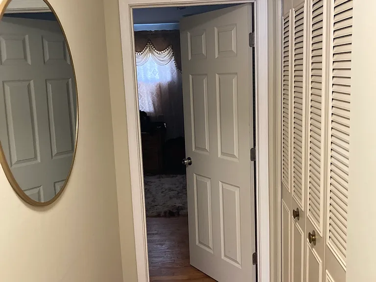 Hallway between bedrooms - also has closet space