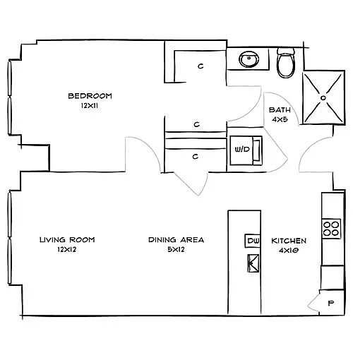 Floor plan Medford