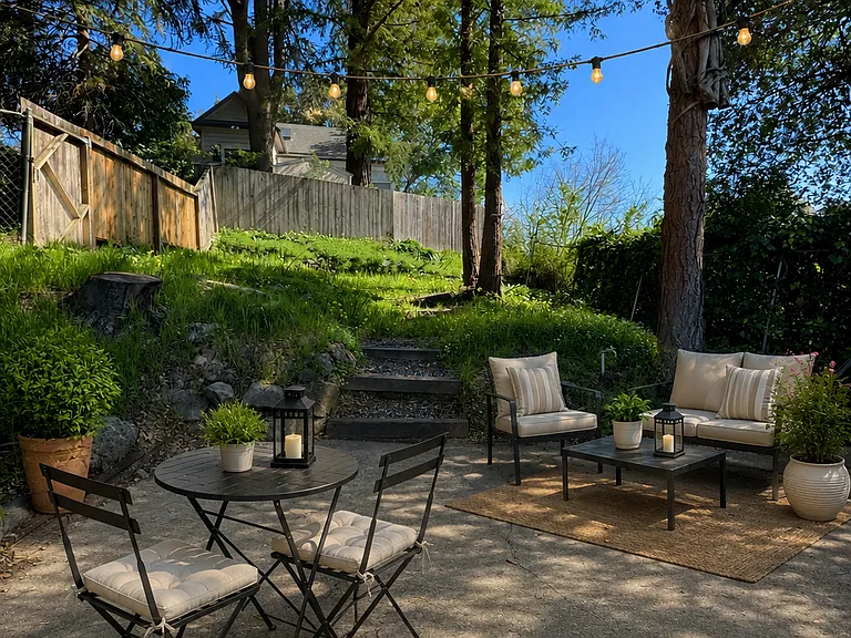 Backyard and Patio