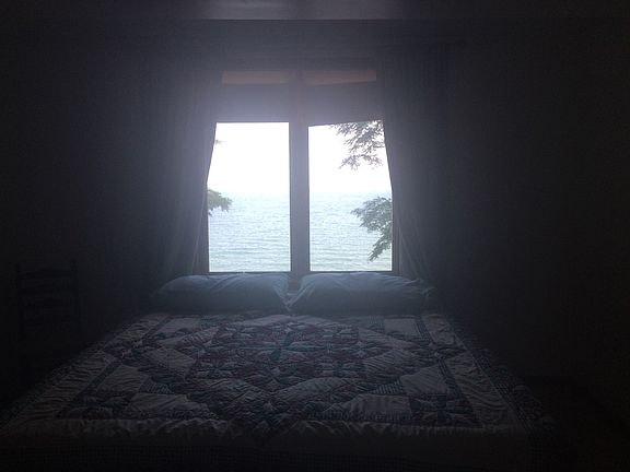 Lake view from bedrooms