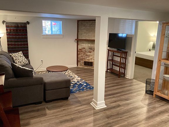 Living room facing bedroom