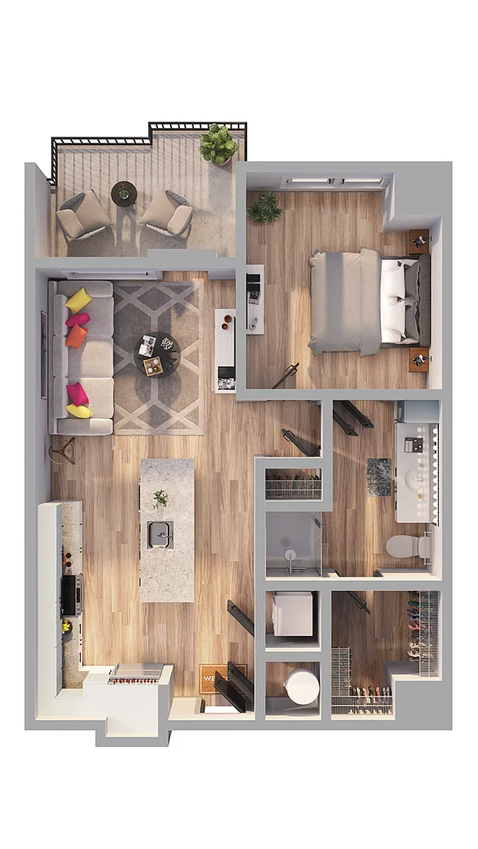 Floor plan A1